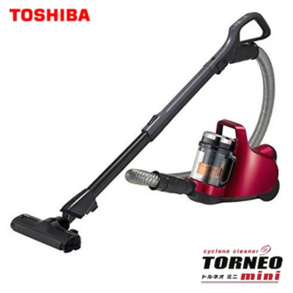 分解洗浄済★東芝トルネオ　サイクロン式の強力吸引をコンパクトボディに凝縮。軽快な取り回しでスピード掃除が叶います。