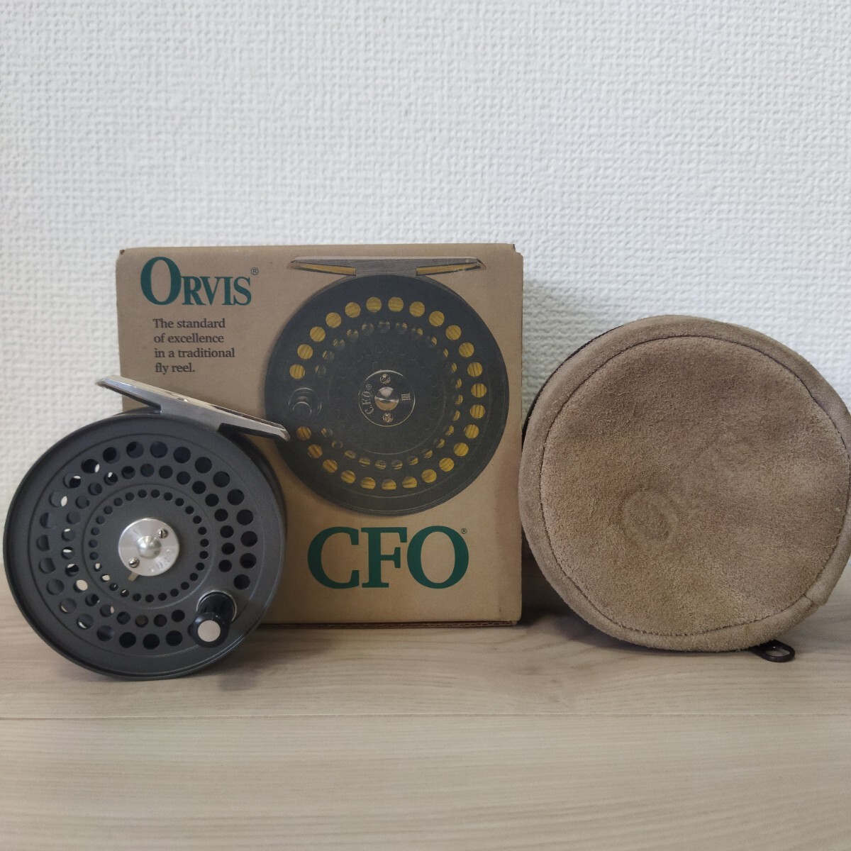 ● 美品！稀少 元箱 ケースあり ORVIS CFO IV 4 MADE IN INGLAND Fly Fishing Reel オービス フライリール ●