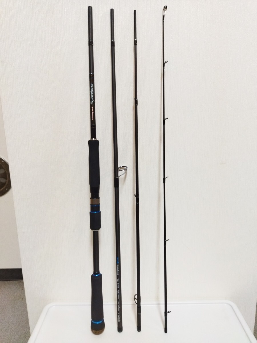 ●美品 ティムコ ジャンピング ジャック シナプス JJS90SML-4 9ft 4ピース パックロッド Kガイド オールSIC シーバスロッド 旅行 電車釣行