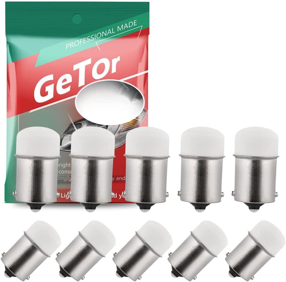 GeTor S25 LED シングル ホワイト ピン角180度 1156 G18 BA15S 12V21W P21W LED ラン