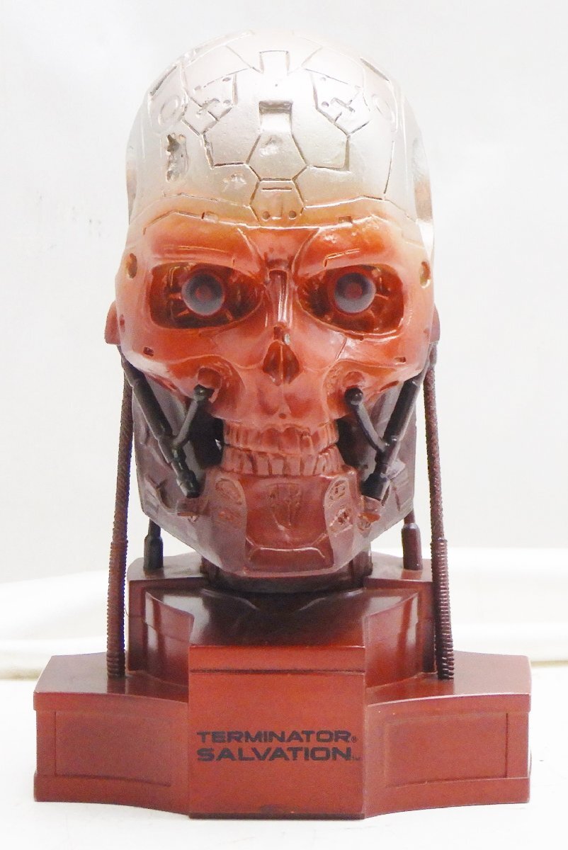 レア レア ターミネーター4 スカルヘッドフィギュア バーニングカラー 眼球発光ギミック TERMINATOR☆G0509484