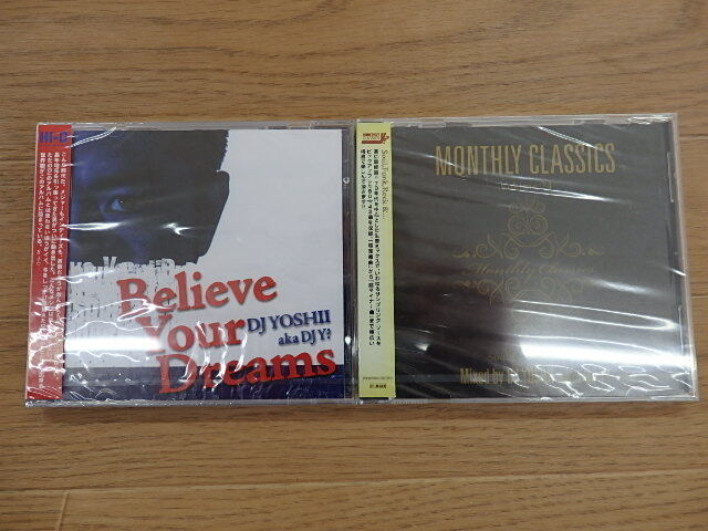 ☆　DJ　YOSHII　ａｋａ　DJY？　Ｂｅｌｉｅｖｅ　Your　Ｄｒｅａｍｓ/Monthly　Classics　未開封　２点　２　☆