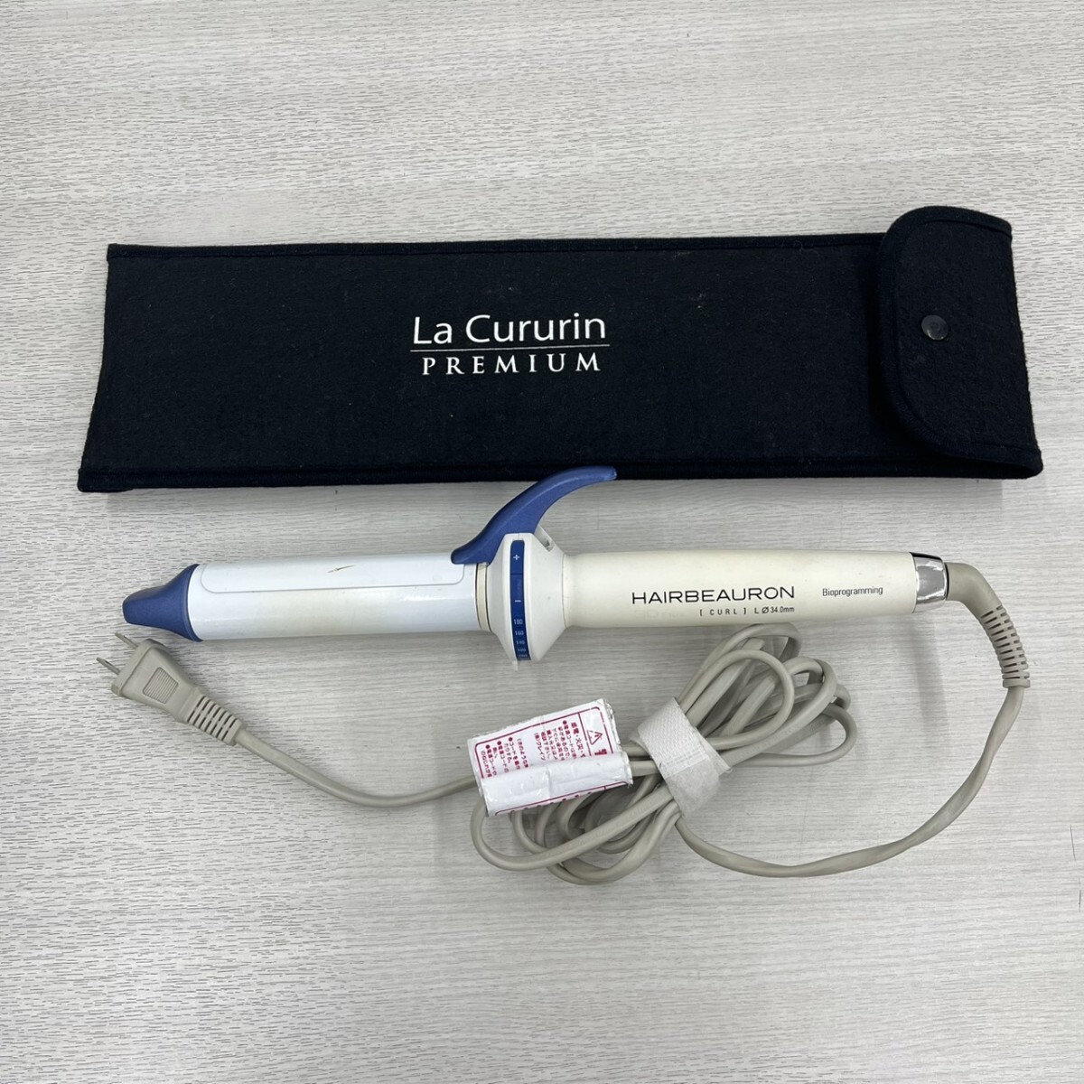 坂2605-1477 ヘアビューロン 3D Plus L-type 34.0mm カールアイロン リュミエリーナ LUMIELINA HAIRBEAURON ヘアアイロン （一）