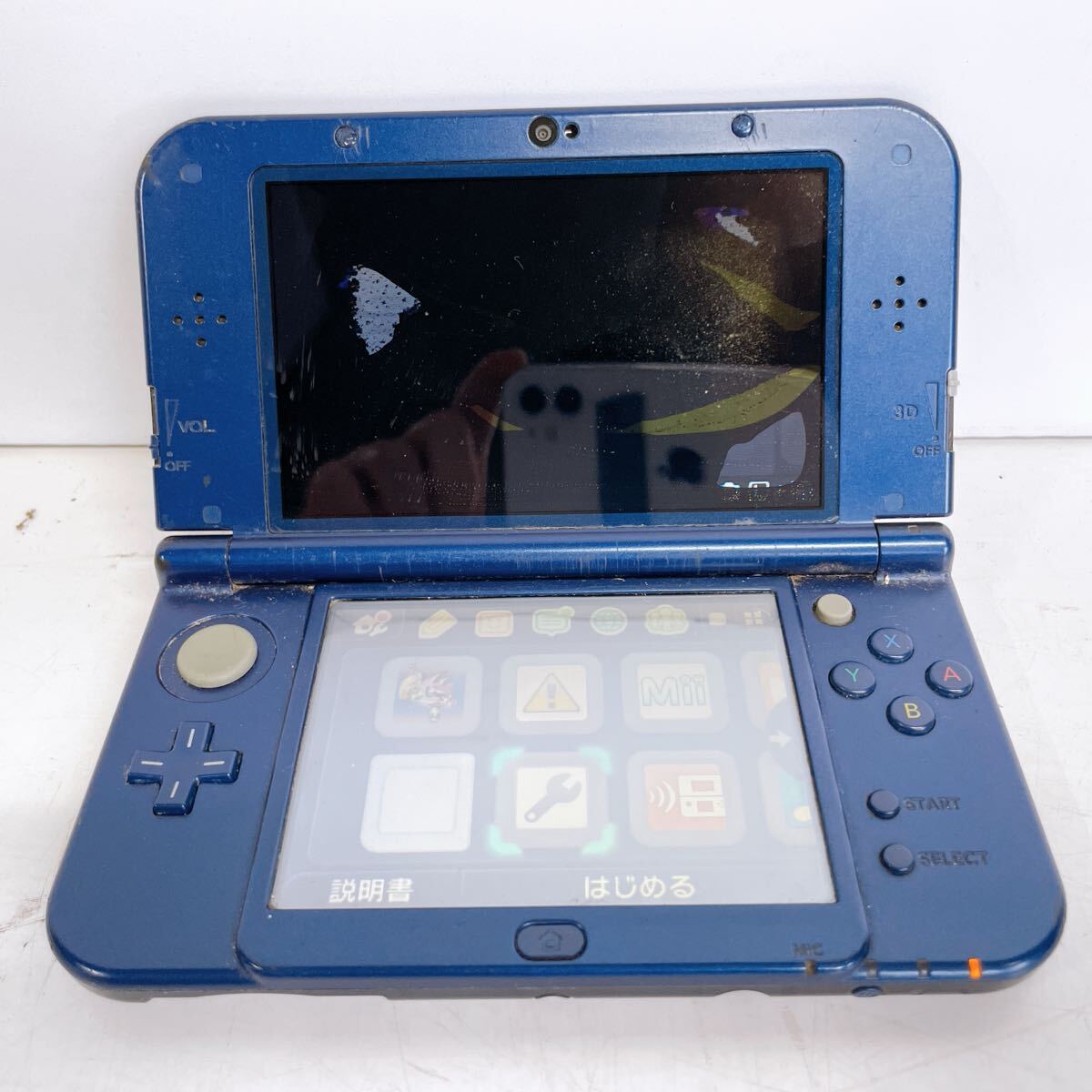 716(ジャンク品) 任天堂 3DS LL Nintendo ニンテンドー ゲーム機 RED-001 通電確認済み 現状品