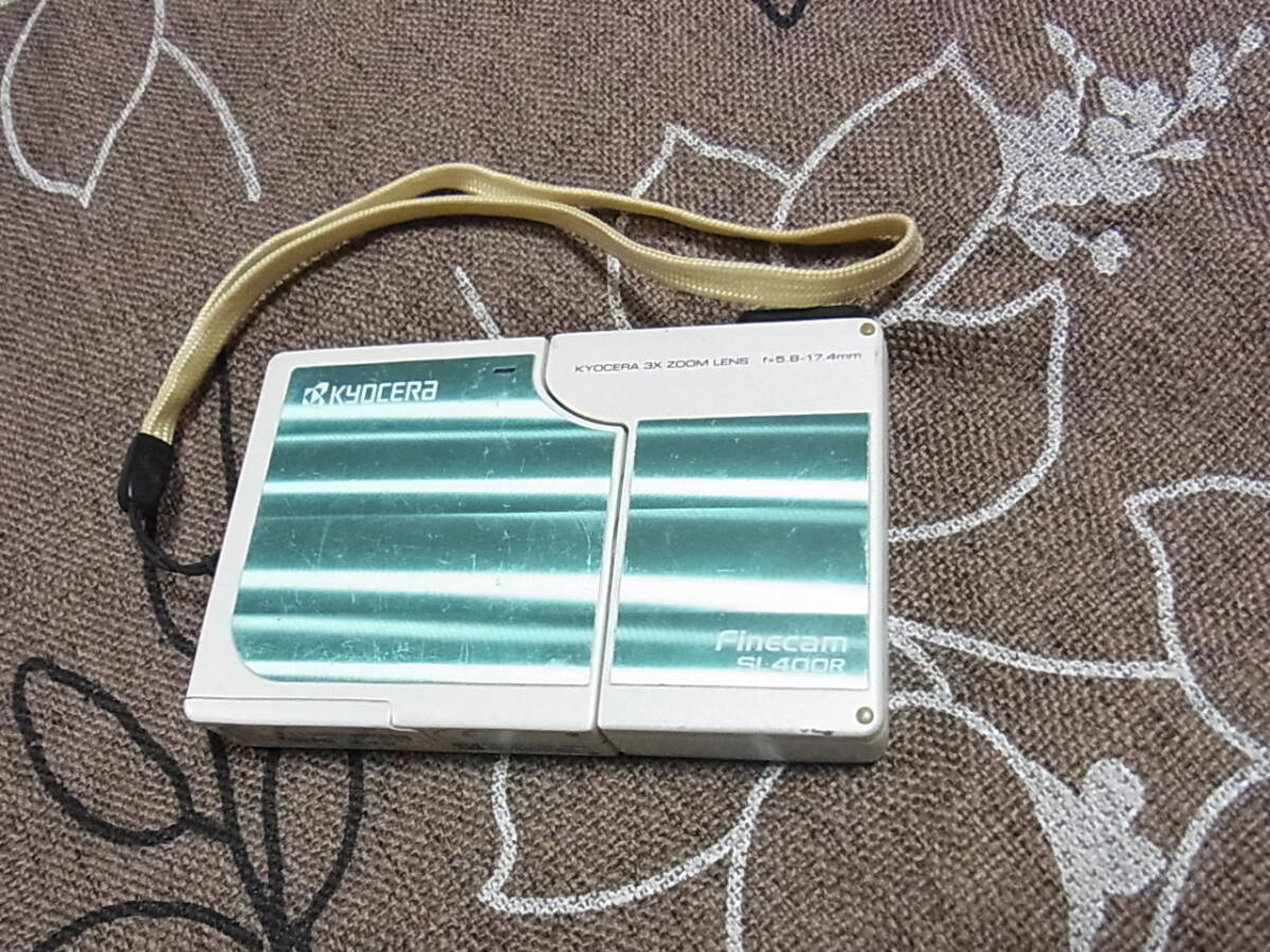  KYOCERA 京セラ Finecam SL400R デジタルカメラ 動作品、訳あり