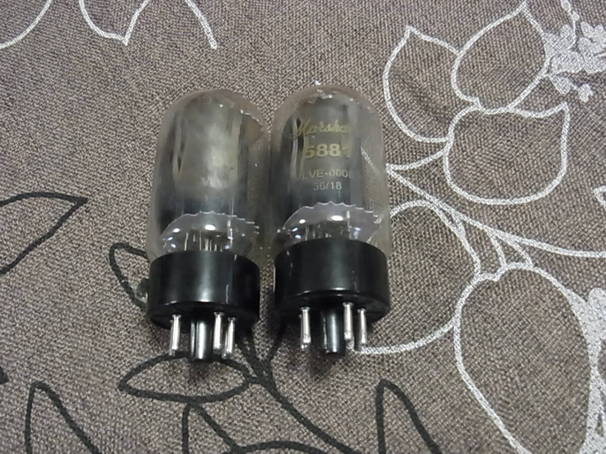 マーシャル　真空管　5881 　VLVE-00083　 2本　セット 