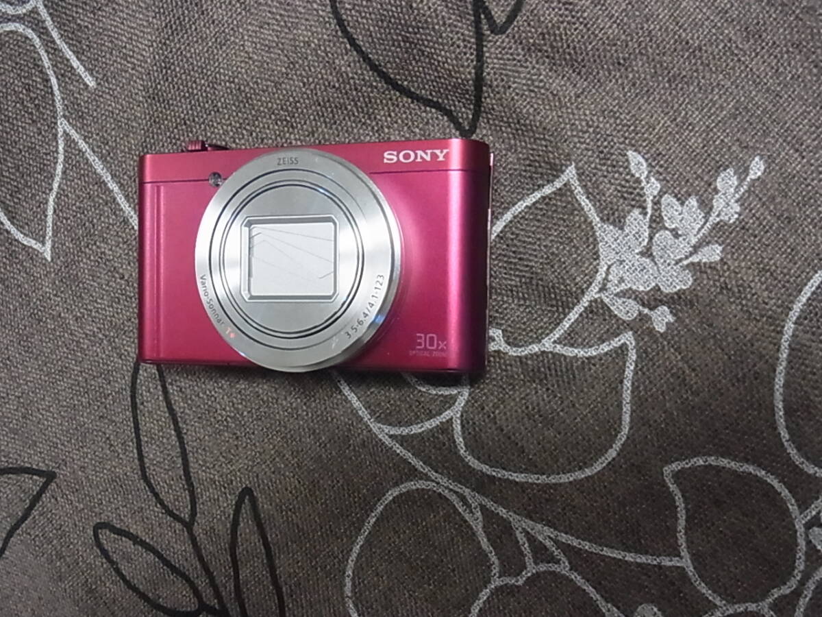 SONY Cyber-shot DSC-WX500　デジタルカメラ　レッド　ジャンク