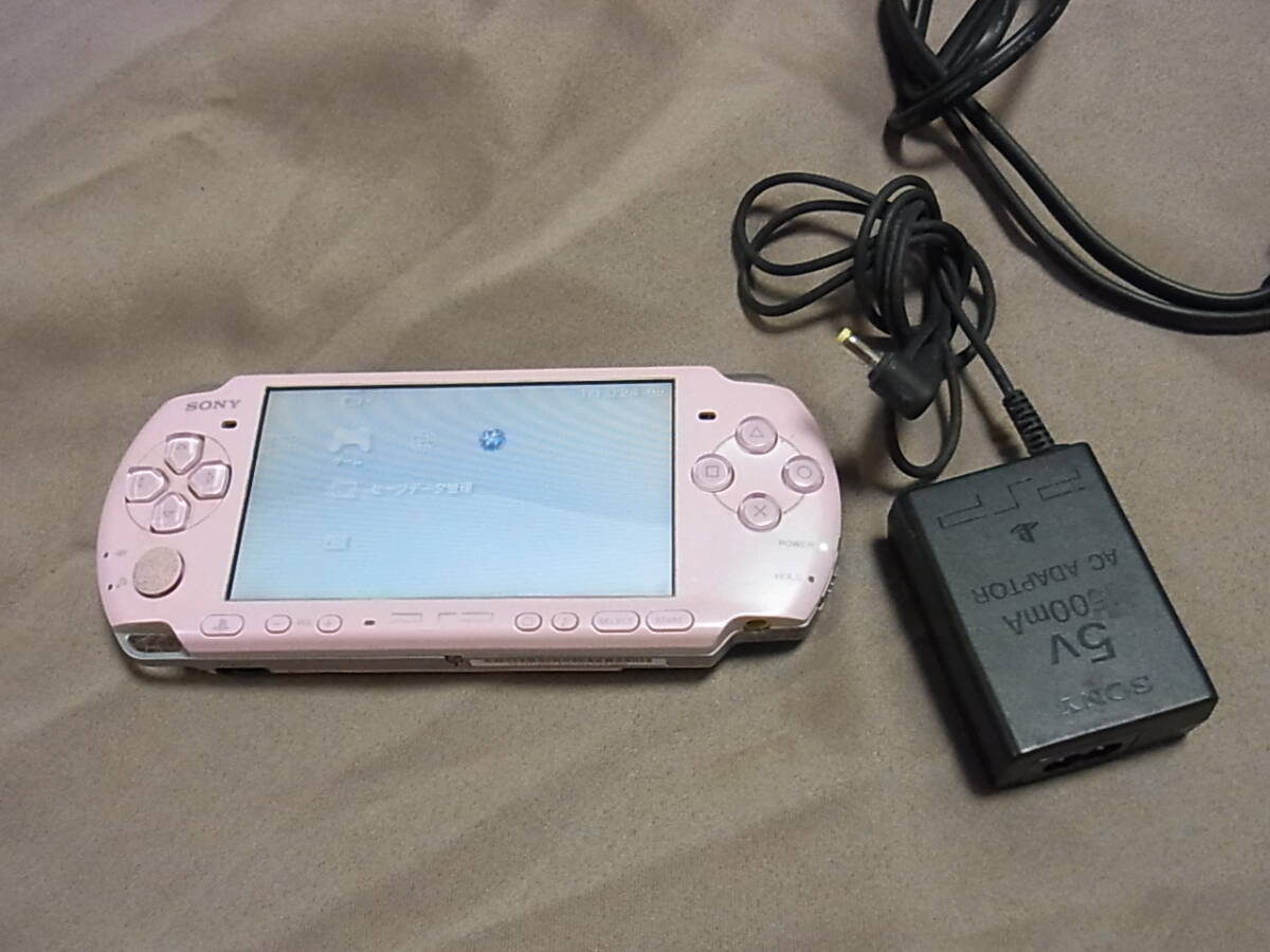  AKB48モデル SONY　PSP-3000 ピンク　PlayStation ポータブル 　動作確認済