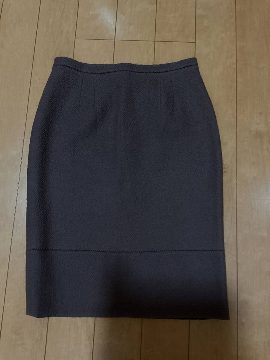 極美品　FENDI スカート　ボトムス　濃い茶　42