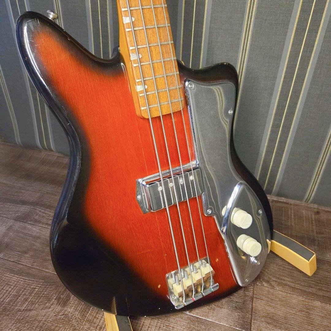 60年代　S60　Guyatone EB-4 グヤトーン　ベース　ジャパンヴィンテージ 日本　JAPAN ジャパン　エレキ　サムライベース　ビザール