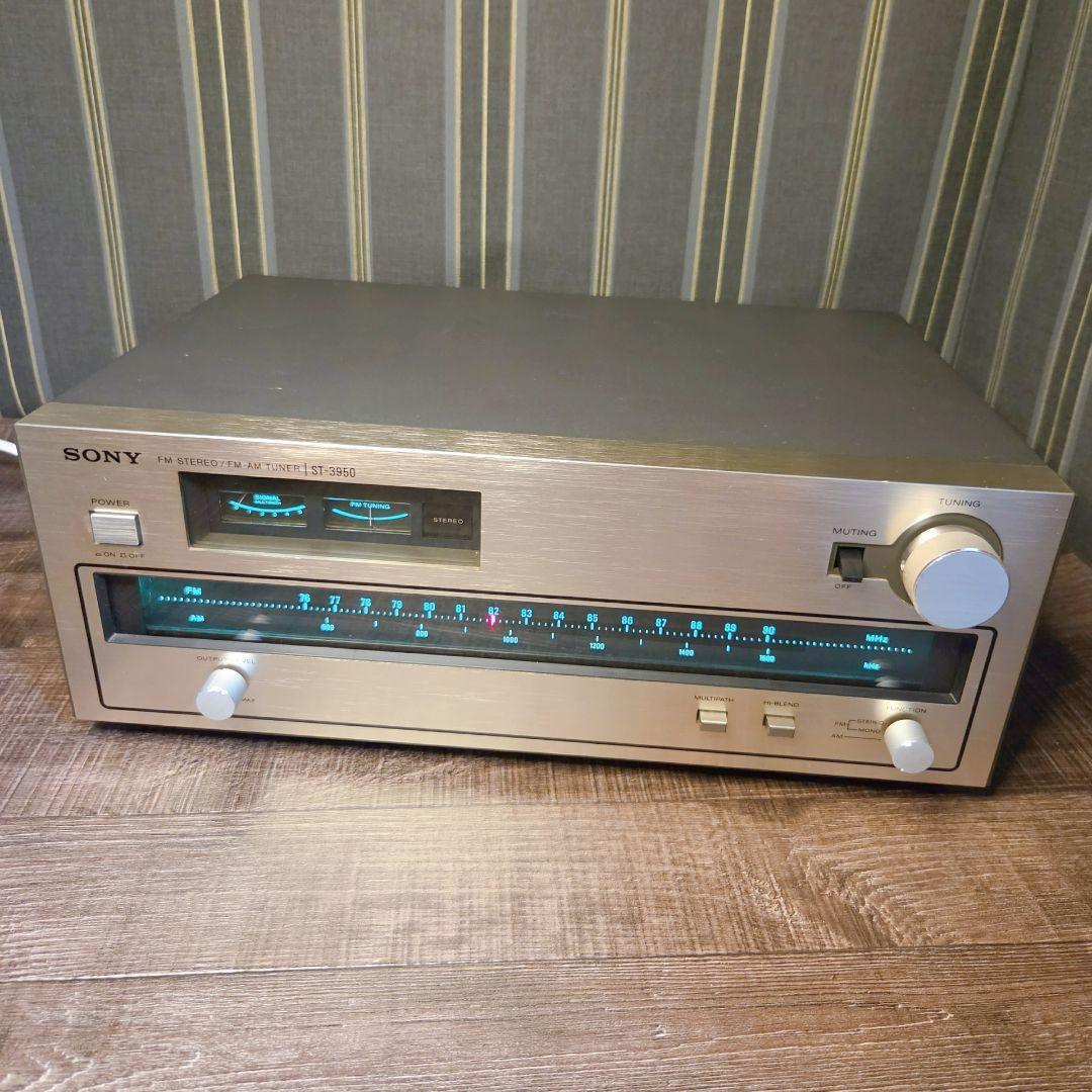 SONY ソニー　ST-3950 チューナー アンティーク 1976年　レトロ　アンティーク 1976年製