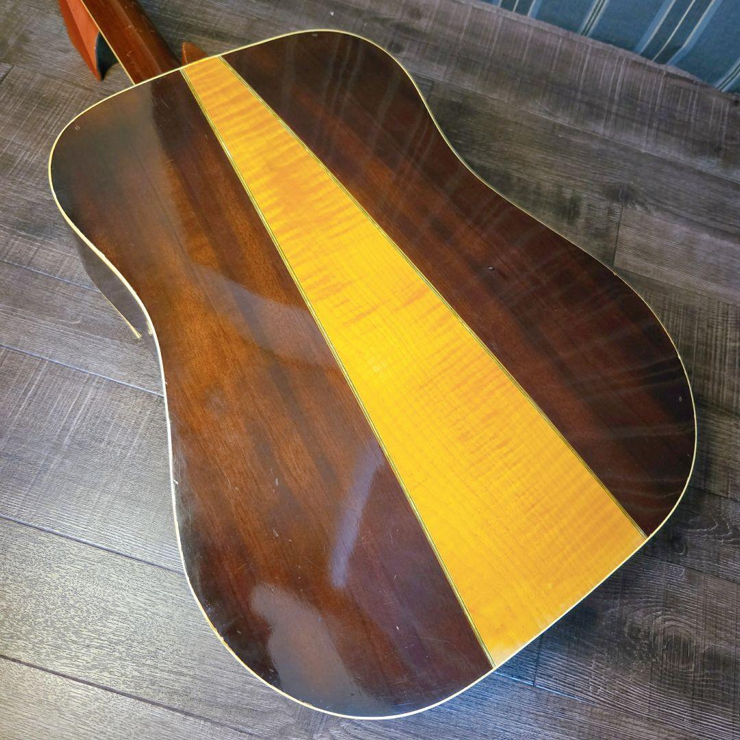 70年代　ジャパンヴィンテージ　日本　JAPAN　TOMSON トムソン　D-38 トムソン 　アコースティックギター すがの楽器株式会社