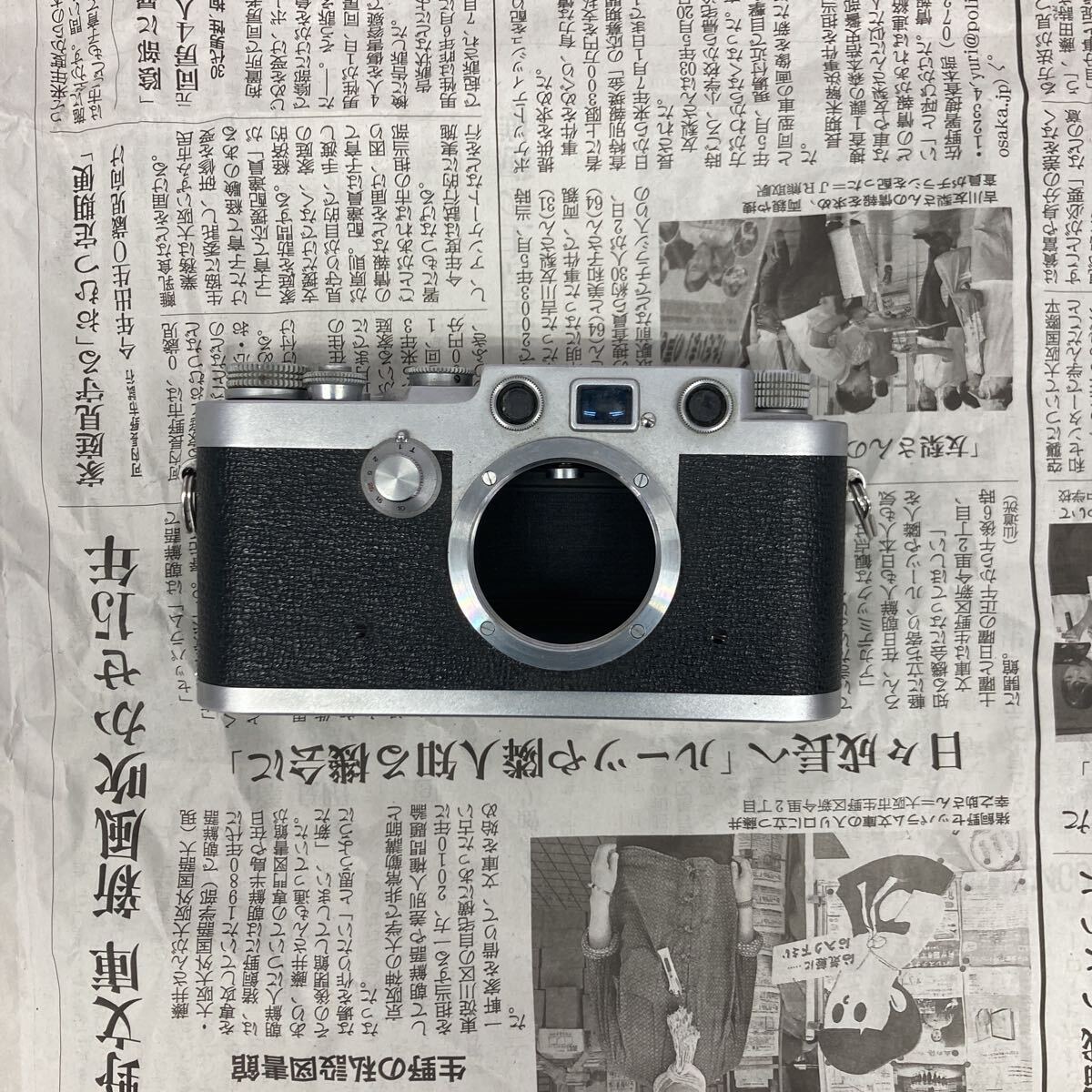 【A8】Nicca 3-F レンジファインダー フィルムカメラ ボディ ジャンク品