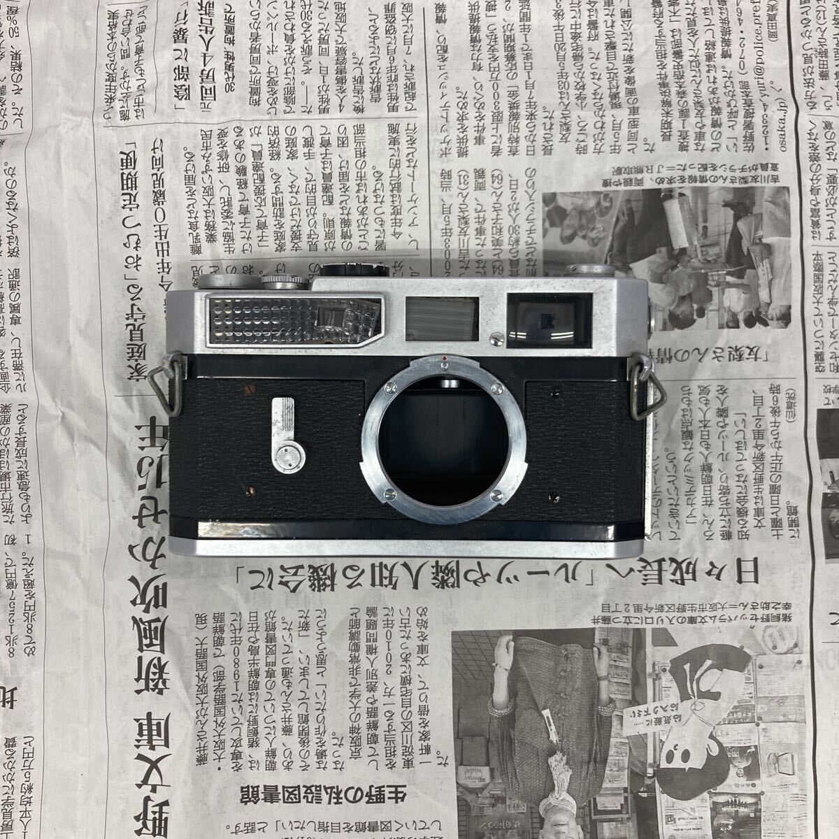【A9】Canon MODEL 7 レンジファインダー フィルムカメラ ボディ ジャンク品