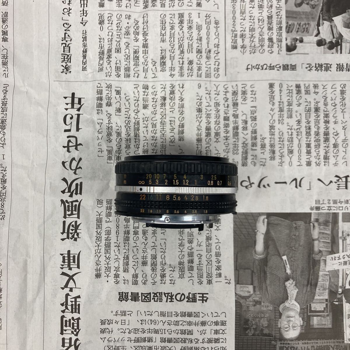 【A28】Nikon Ai-s NIKKOR 50mm F1.8 ジャンク品