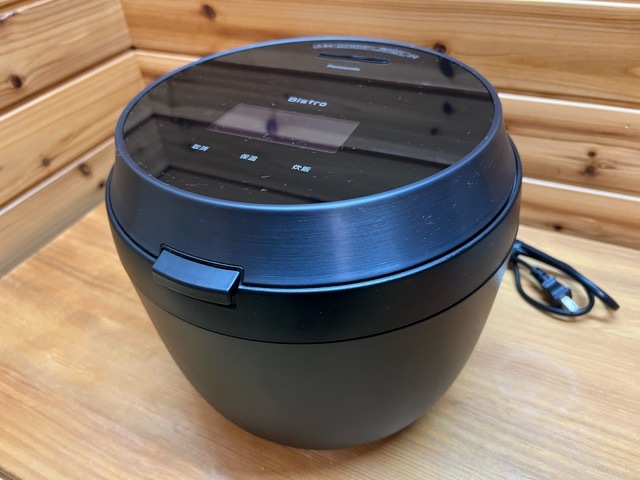 ★パナソニック★ビストロ★可変圧力IHジャー炊飯器★SR-V18BB★2024年製★1.8L 1升炊き★動作品★ブラック★