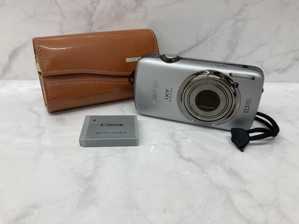 B キャノン Canon IXY DIGITAL930 IS コンパクトデジタルカメラ シルバー 1210万画素 タッチパネル方式 動作未確認 ジャンク品