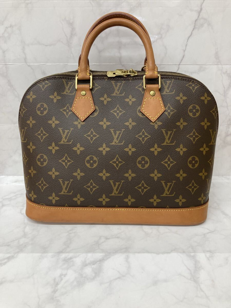 FF 送料無料 ルイヴィトン LOUIS VUITTON アルマ PM モノグラム ハンドバッグ ヴィンテージ 中古品 SD0958