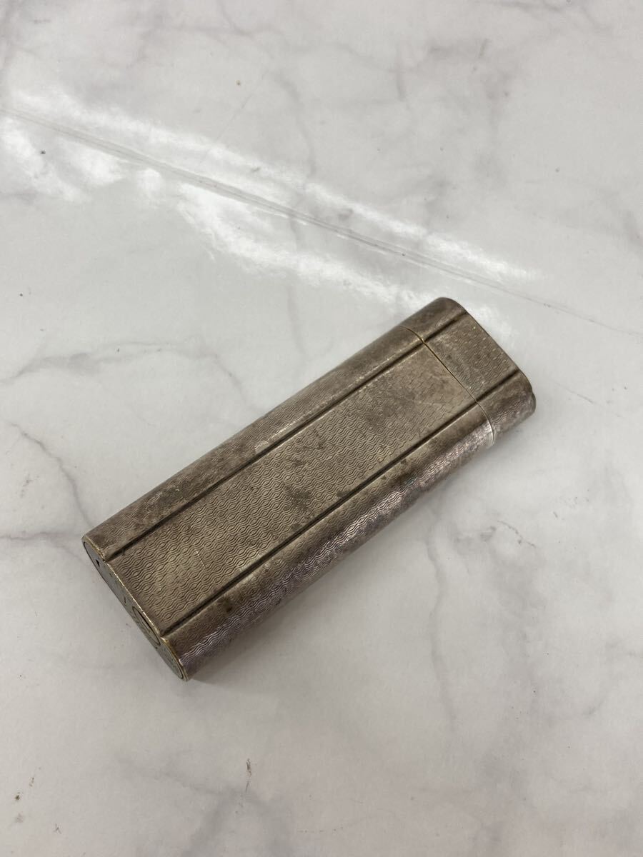 S カルティエ Cartier ガスライター ローラー式 シルバーカラー 喫煙具 喫煙グッズ 着火未確認 ジャンク品 高級感