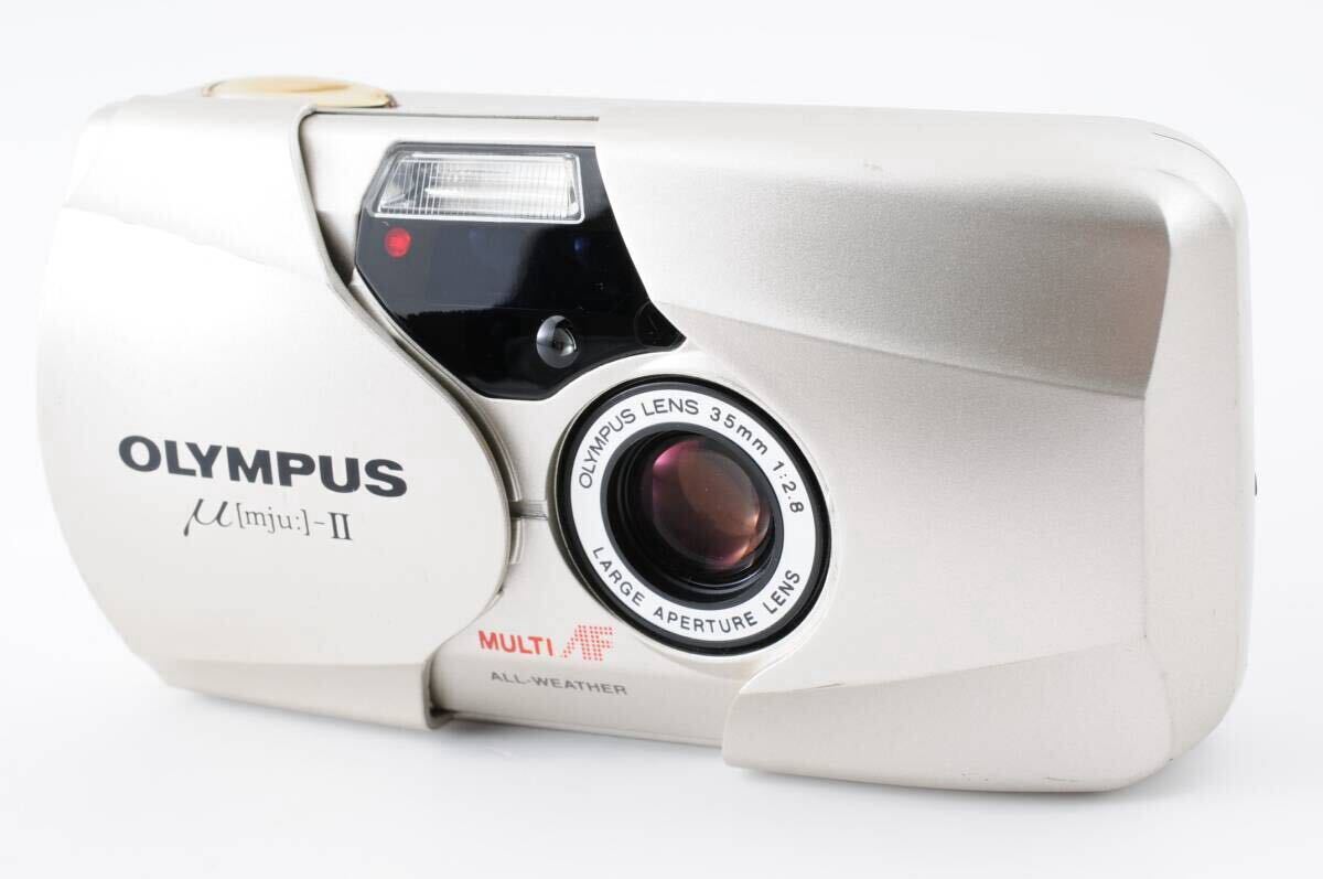 OLYMPUS μ[mju]-II コンパクトフィルムカメラ オリンパス ミュー2 