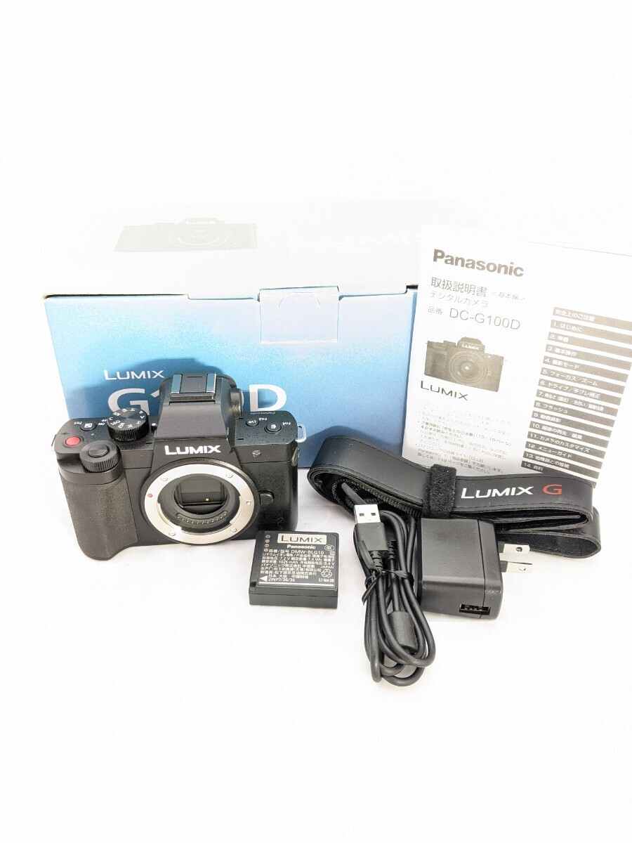 ★極上美品★パナソニック Panasonic LUMIX DC-G100D★元箱付き★　#04292