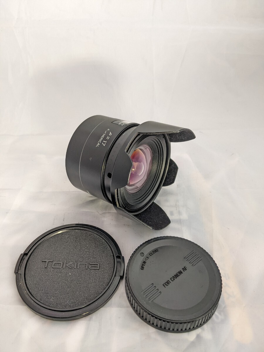 Tokina AT-X 17mm 1:3.5 ASPHERICAL EFマウント 広角レンズ　#05193