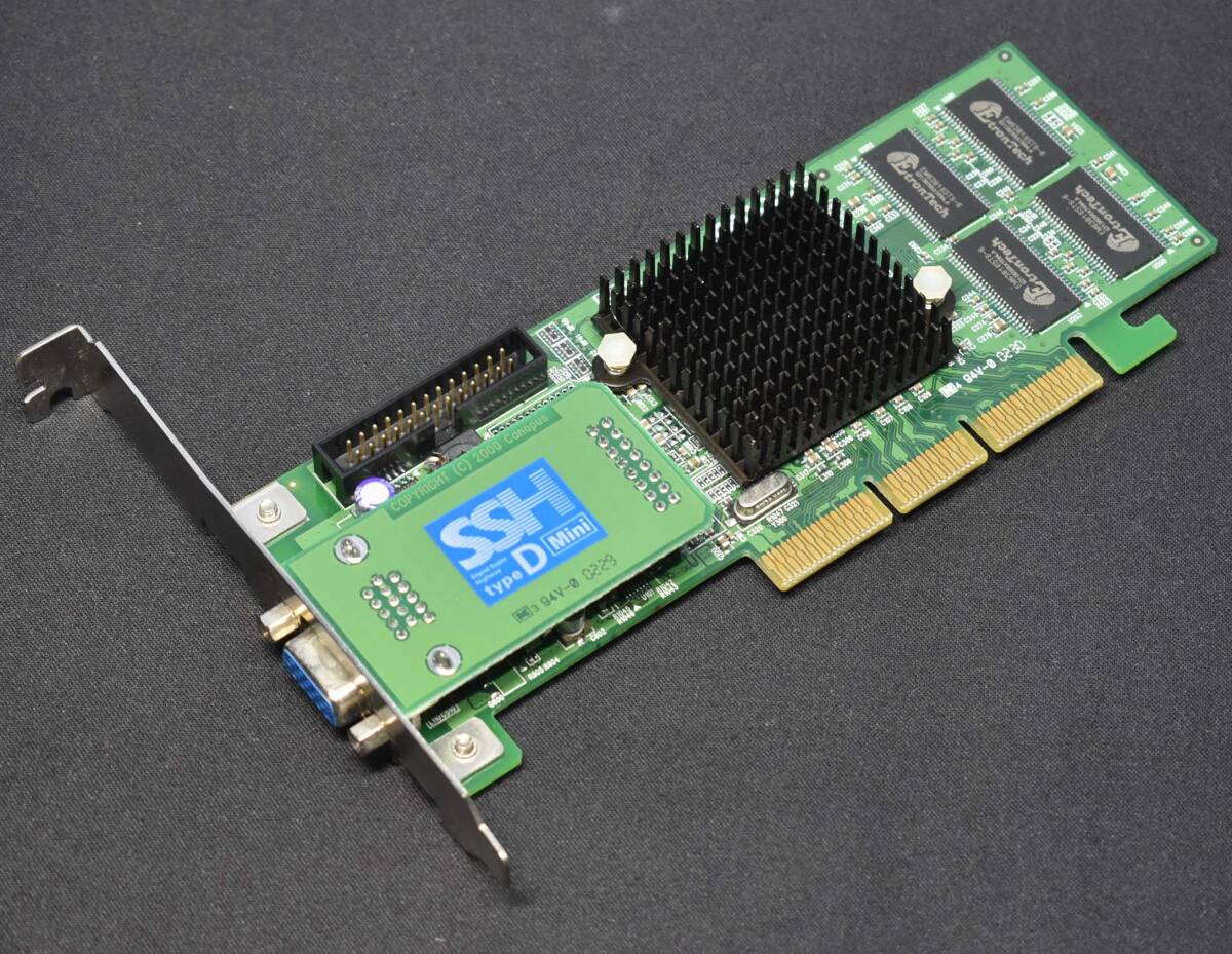 Canopus SPECTRA Light G64 AGP (64MB SSH Type D Mini) (NVIDAI GeForce 4 MX420 64MB) 動作確認済/中古品 (管:AGP149