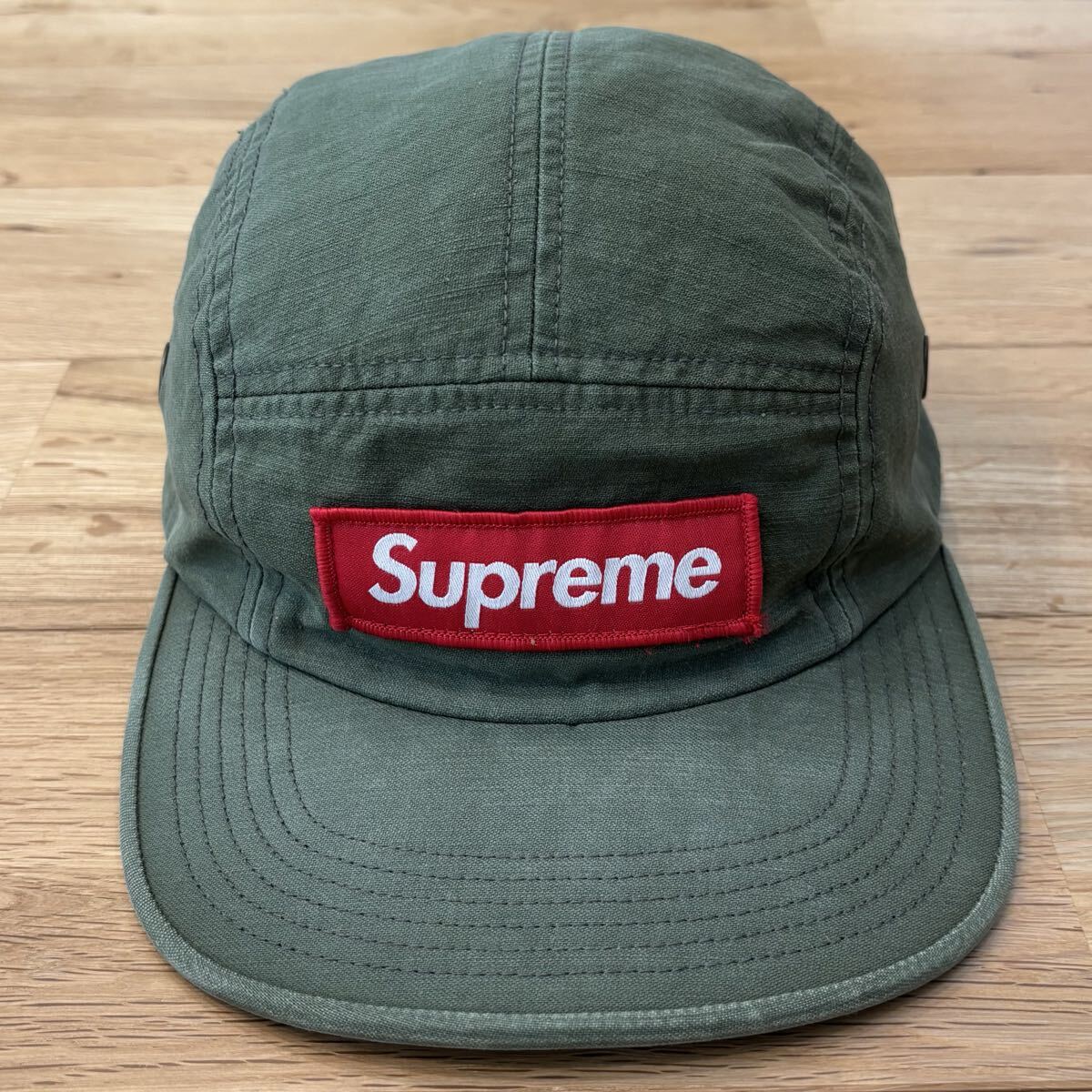 Supreme Military Camp Cap オリーブ シュプリーム ミリタリー キャンプ キャップ ボックスロゴ