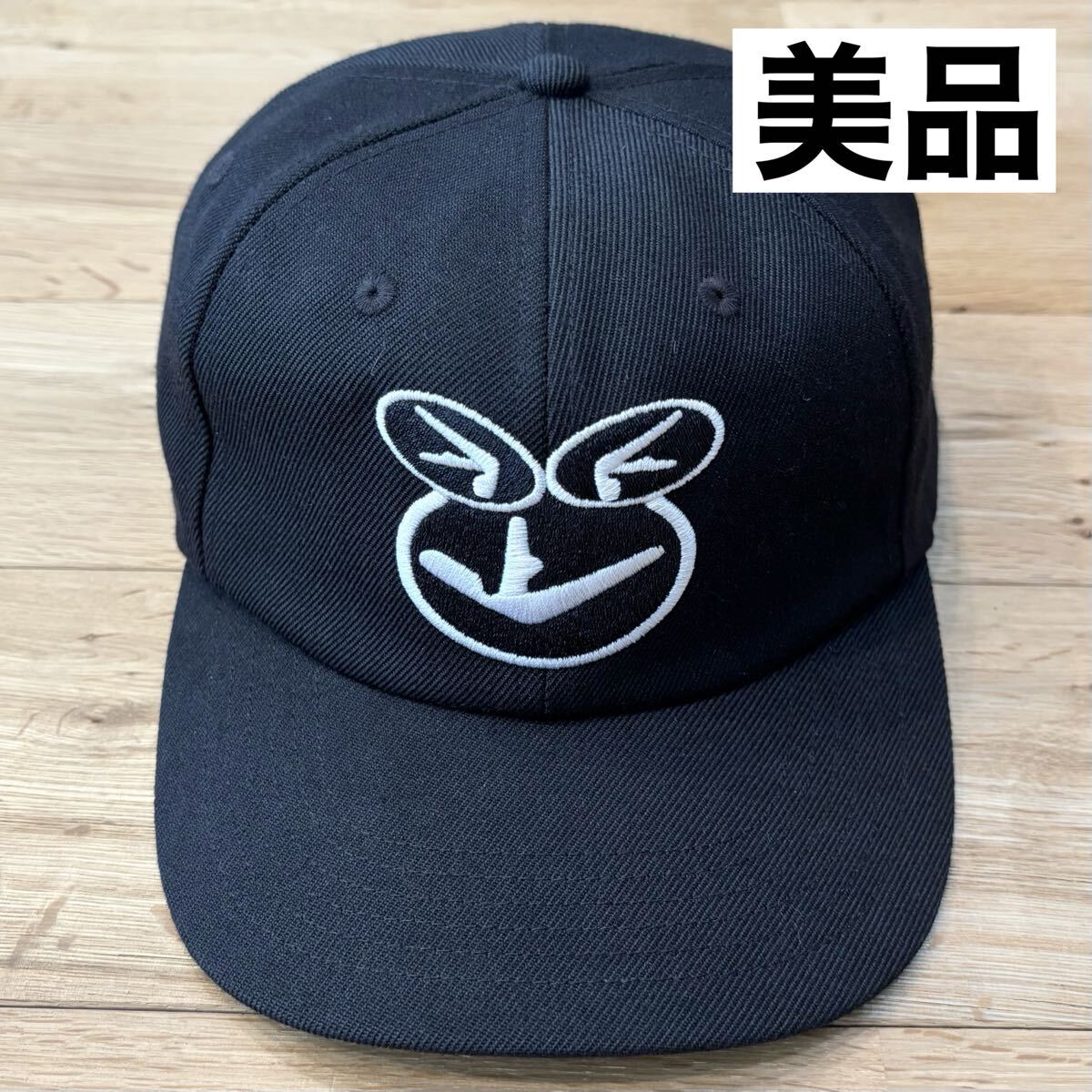 【希少】美品 Supreme 25SS Aphex Twin 6-Panel ブラック 黒 シュプリーム エイフェックスツイン キャップ