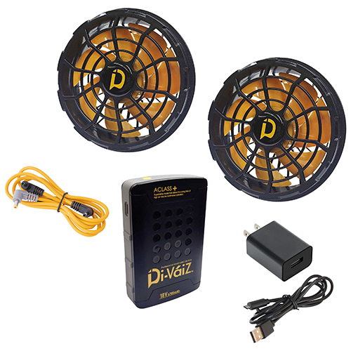 送料無料★DiVaiZ 2292AZ 18Vバッテリーファンセット★未開封品 アゼスト