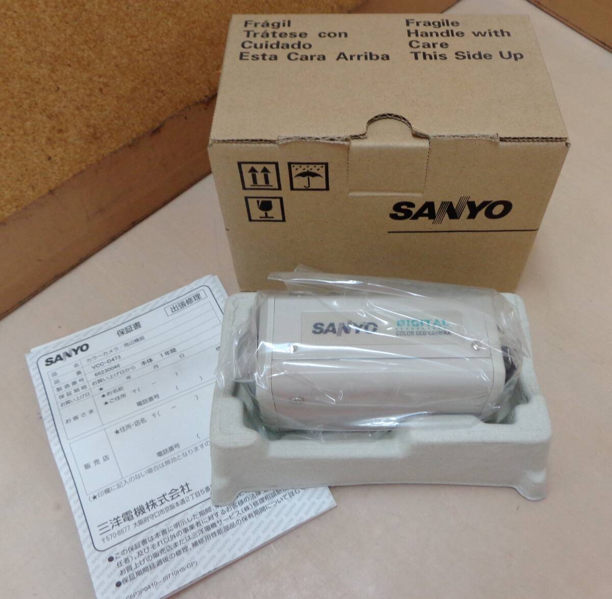 R13★SANYO/サンヨー カラーCCDカメラ VCC-D473★未使用