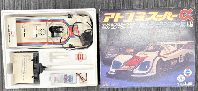 格安!! 99円スタート!! 中古 ジャンク 朝日電機 1/12 アトコミスーパーα ポルシェ 936 ターボ RC ラジコン