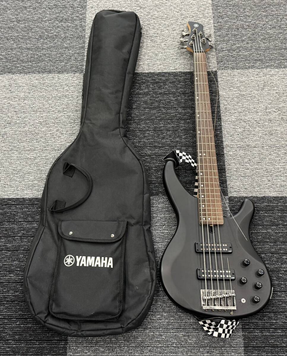 格安!! 99円スタート!! 中古 ジャンク YAMAHA TRBX505 ヤマハ エレキベース ソフトケース付き 楽器 弦楽器 5弦 エレキギター ベース ギター