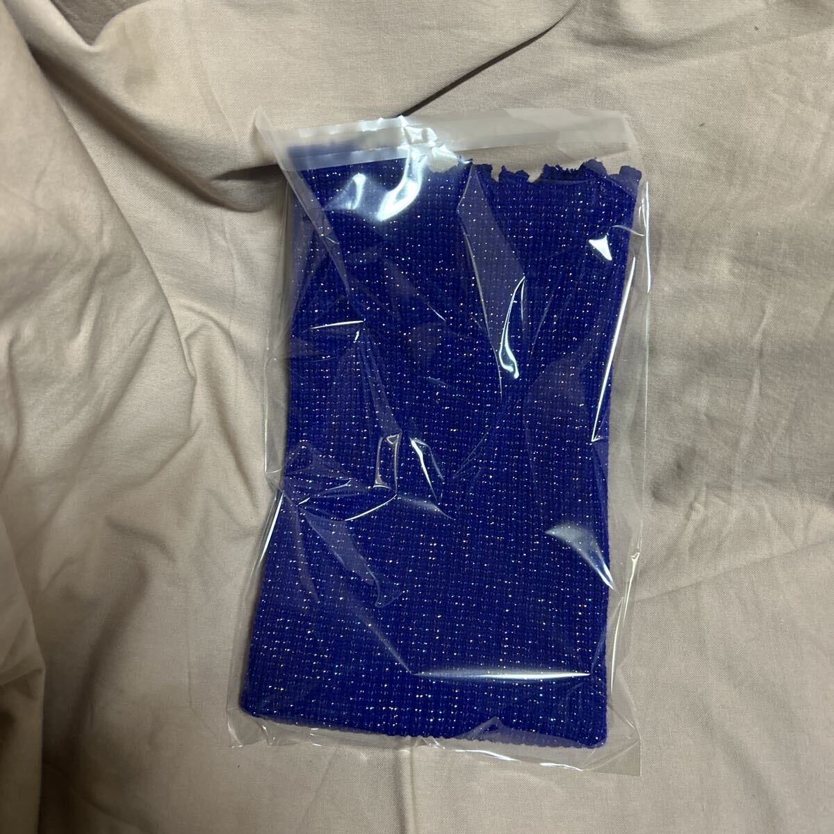 腹巻　紫ラメ　未使用保管品　Mサイズ