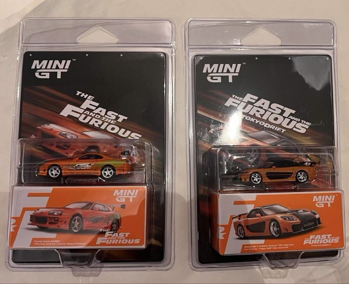 Mini GT minigt ミニGT TSM 1/64 MDX 2026 限定 fast and furious F&F ワイルドスピード Supra Mazda RX7 veilside 