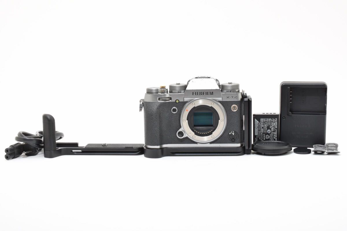 FUJIFILM X-T2 富士フイルム シルバー ボディ フジフイルム フジフィルム 一眼レフ