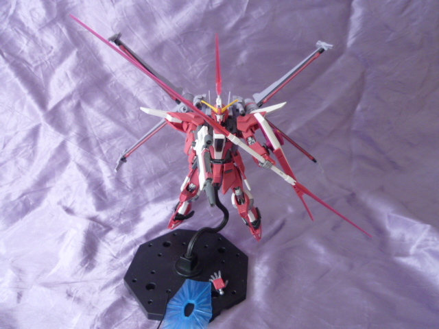 ★★美品★陳列土台付★機動戦士ガンダムシードフリーダム★インフィニットジャスティス弐式★完成品★