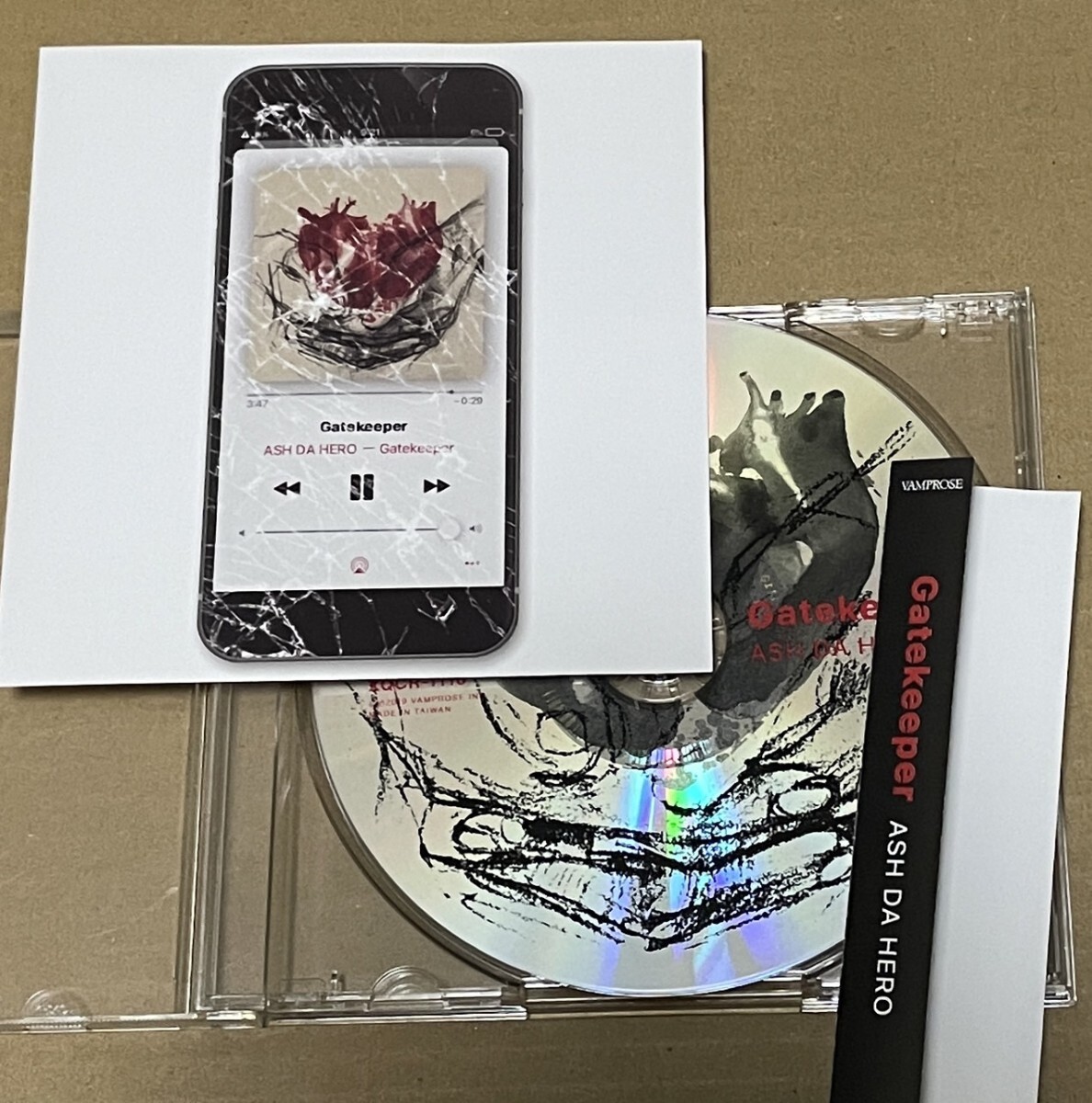送料込 ASH DA HERO - Gatekeeper / XQCR1110