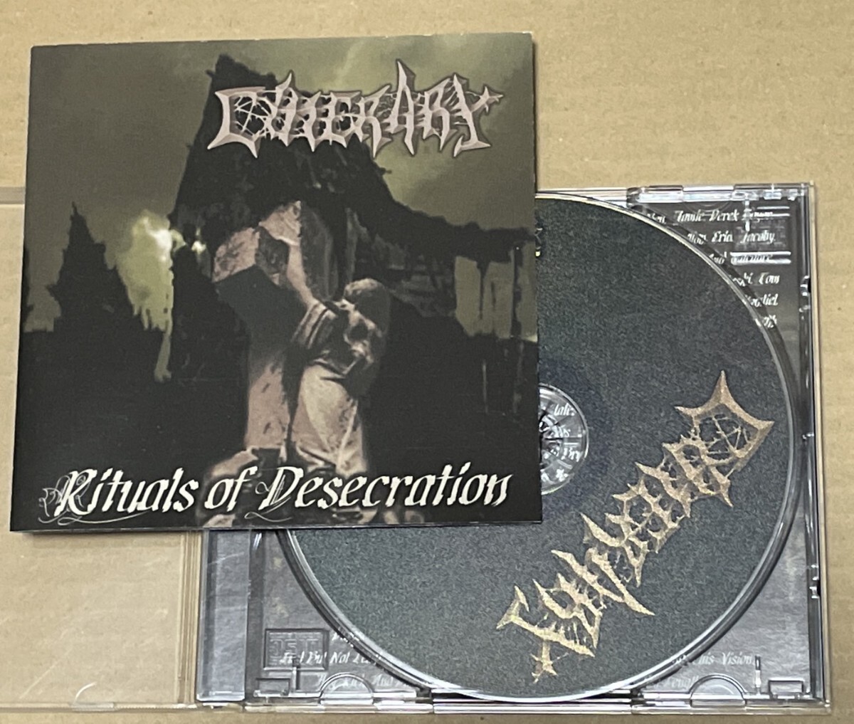 送料込 Cinerary - Rituals Of Desecration 輸入盤CD / DSR001