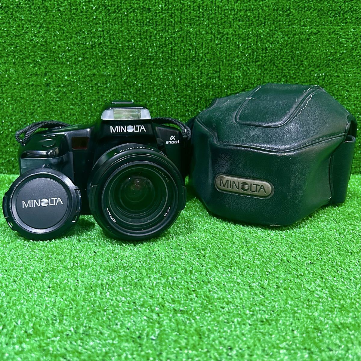MINOLTA ミノルタ α57001i アルファー57001i フィルムカメラ AF ZOOM 35-105mm 1:3.5(22)-4.5 動作未確認 ジャンク品(A952)