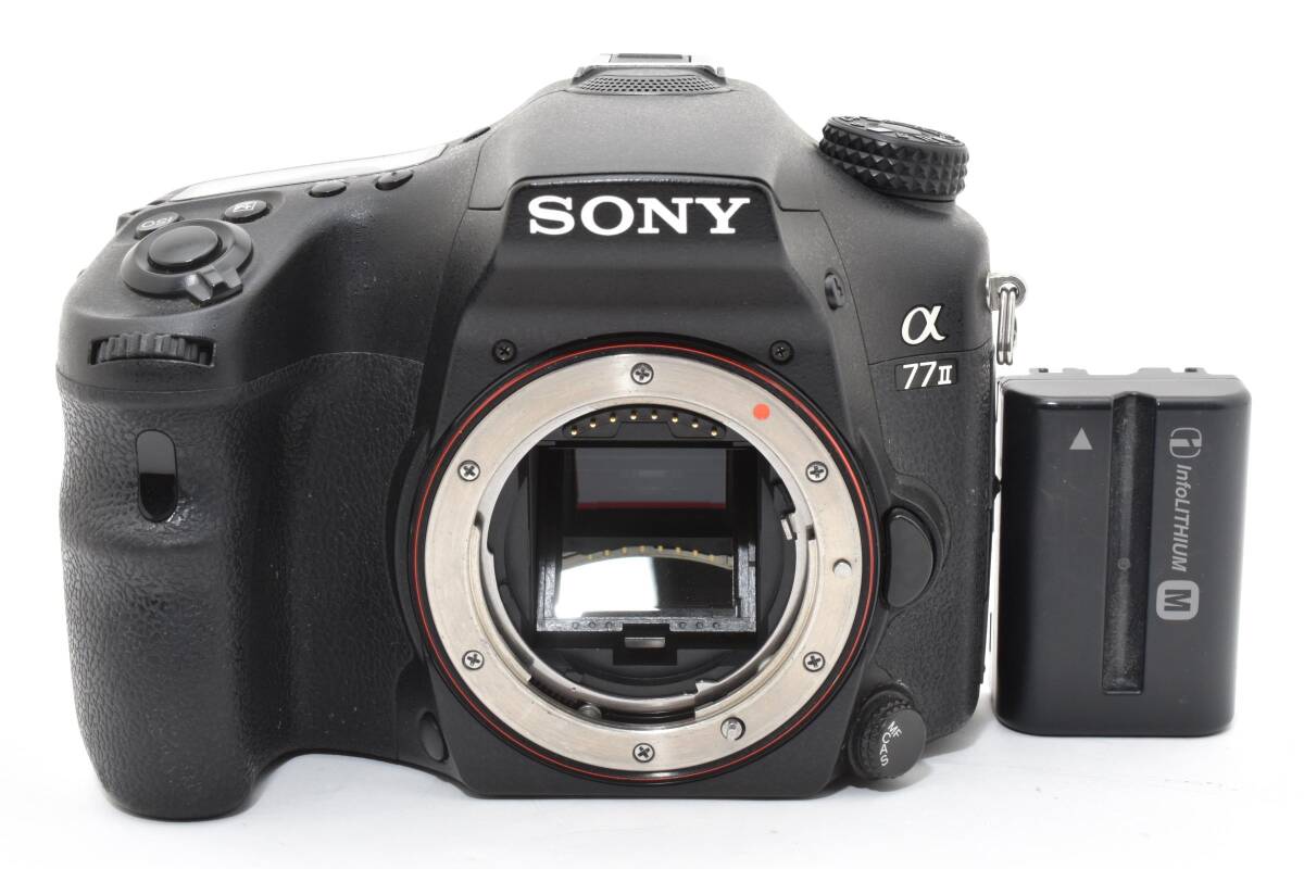 ★光学極上★ ソニー SONY α77 II ILCA-77M2 ★バッテリー付き！ ★液晶きれい！　　　58-98-1#065 #8181