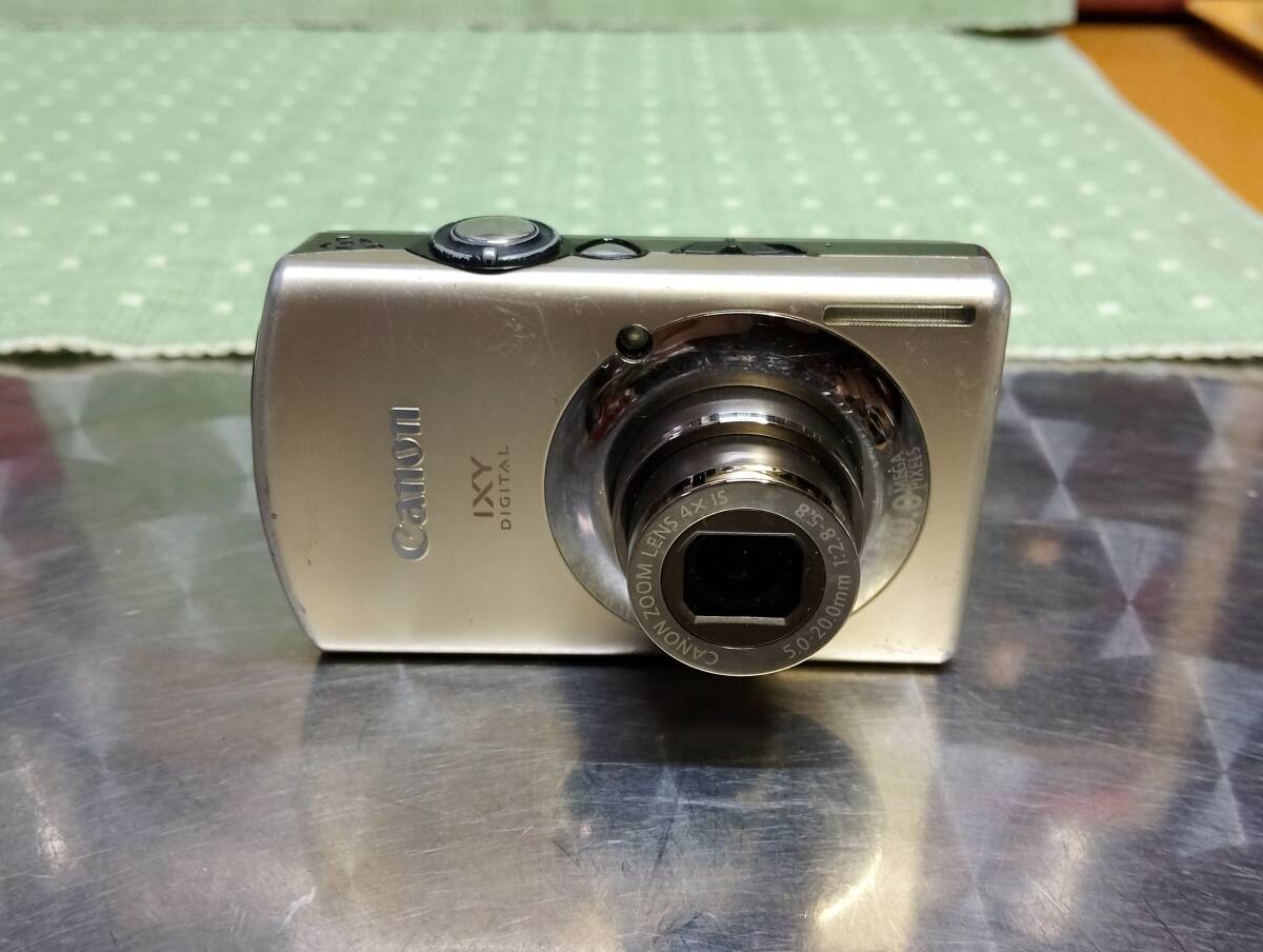 Canonキャノン「920 IS/PC1308」キャノンIXY DIGITALデジタルカメラ ゴールド金色本体のみ（中古、通電ok）デジカメコンデジ２