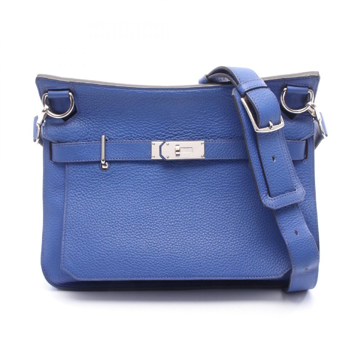 エルメス HERMES ジプシエール31 ブルーエレクトリック ショルダーバッグ バッグ その他 トリヨンクレマンス ブルー系 【中古】
