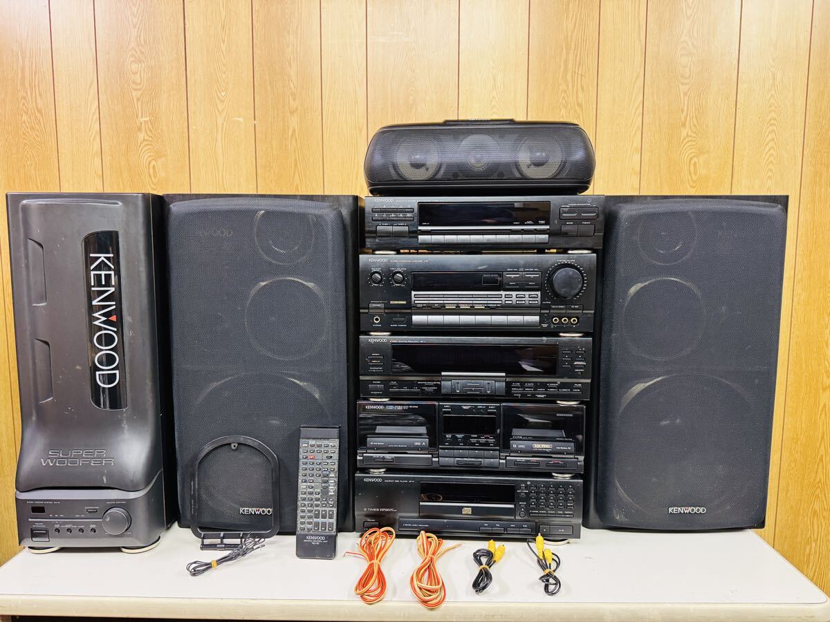kenwood ケンウッド　CS-6 T-7i A-5i GE-7i X-7i DP-7i RC-5i SW-9 S-5i システムコンポ　佐川急便　3～4個口予定