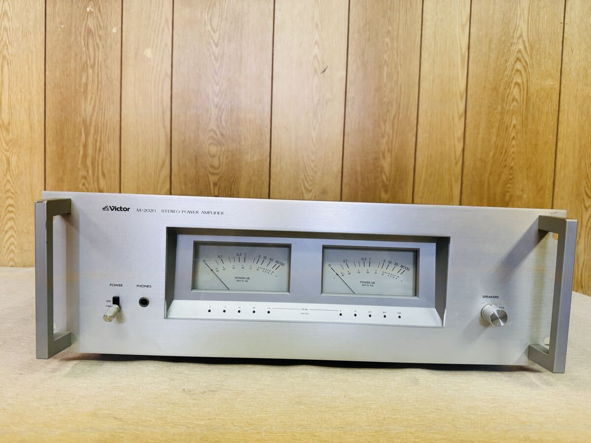 Victor M-2020 パワーアンプ ビクター