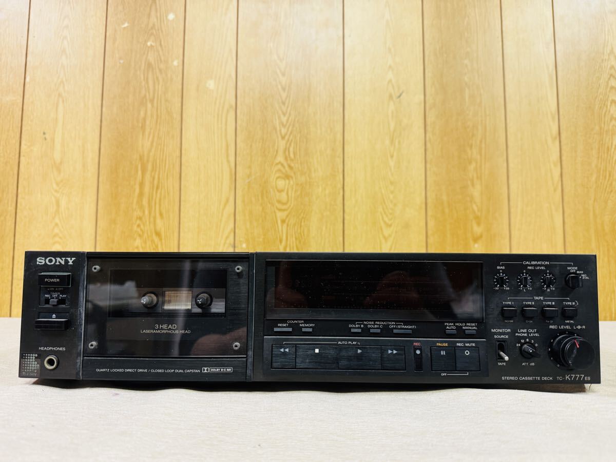 Sony TC-K777ES ソニー カセットデッキ オーディオ機器
