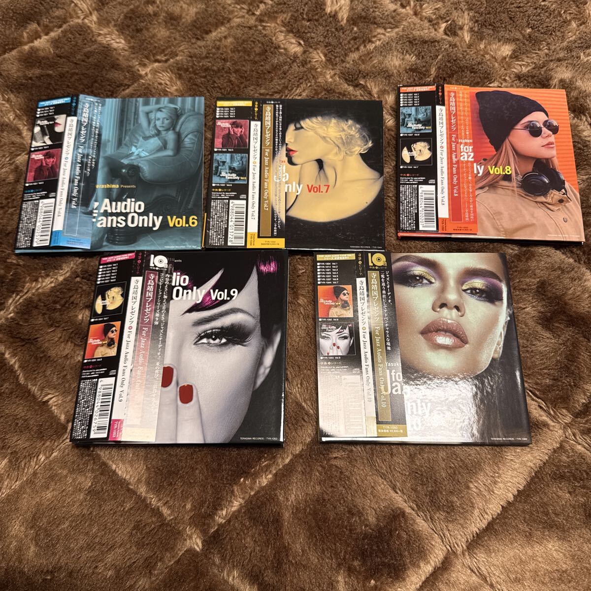 送料無料　寺島靖国　for Jazz Audio Fans Only vol.6 vol.7 vol.8 vol.9 vol.10 5枚セット
