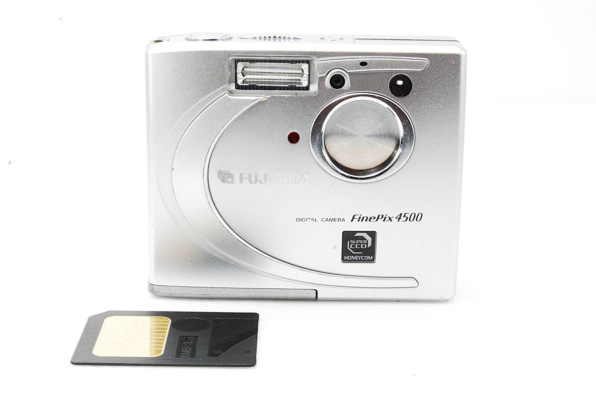 【動作確認済/美品】FUJIFILM Finepix4500 スマートメディカード付 050207
