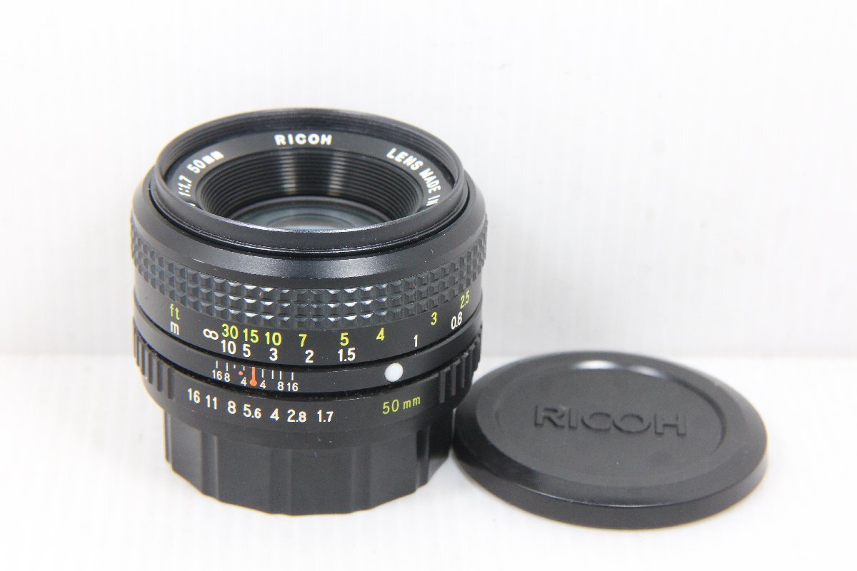 B604249☆☆良品★リコー XR RIKENON 50mm F1.7