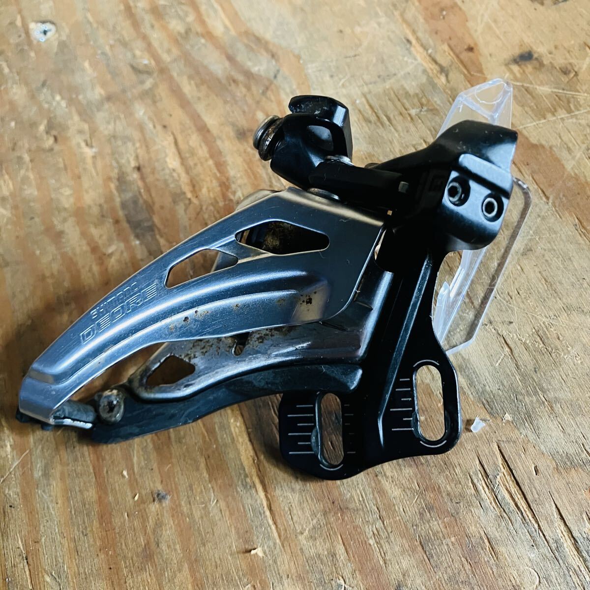 ●SHIMANO Deore ダイレクトマウント フロントディレイラー　トリプル シマノ デオーレ MTB マウンテンバイク